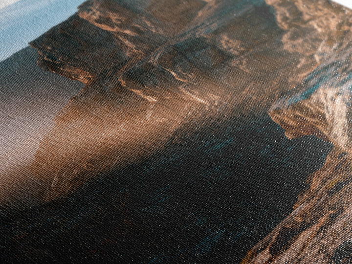 Sandstone Canyon with Dramatic Light Beam Canvas Print, Desert Art, Digital Download Art, Southwestern Decor, Fine Art, Desert, DES-2x3-96