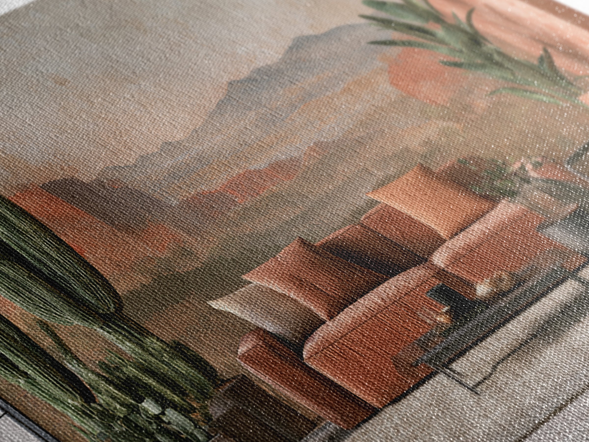Ancient Desert Petroglyph Design Canvas Print, Desert Art, Digital Download Art, Southwestern Decor, Watercolor Art, Desert, DES-3x2-1