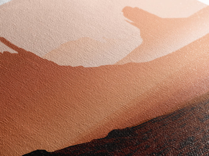 Monument Valley Silhouette Canvas Print, Desert Art, Luxury Decor, Southwestern Decor, Fine Art, Desert, Wall Art Prints, DES-3x2-61