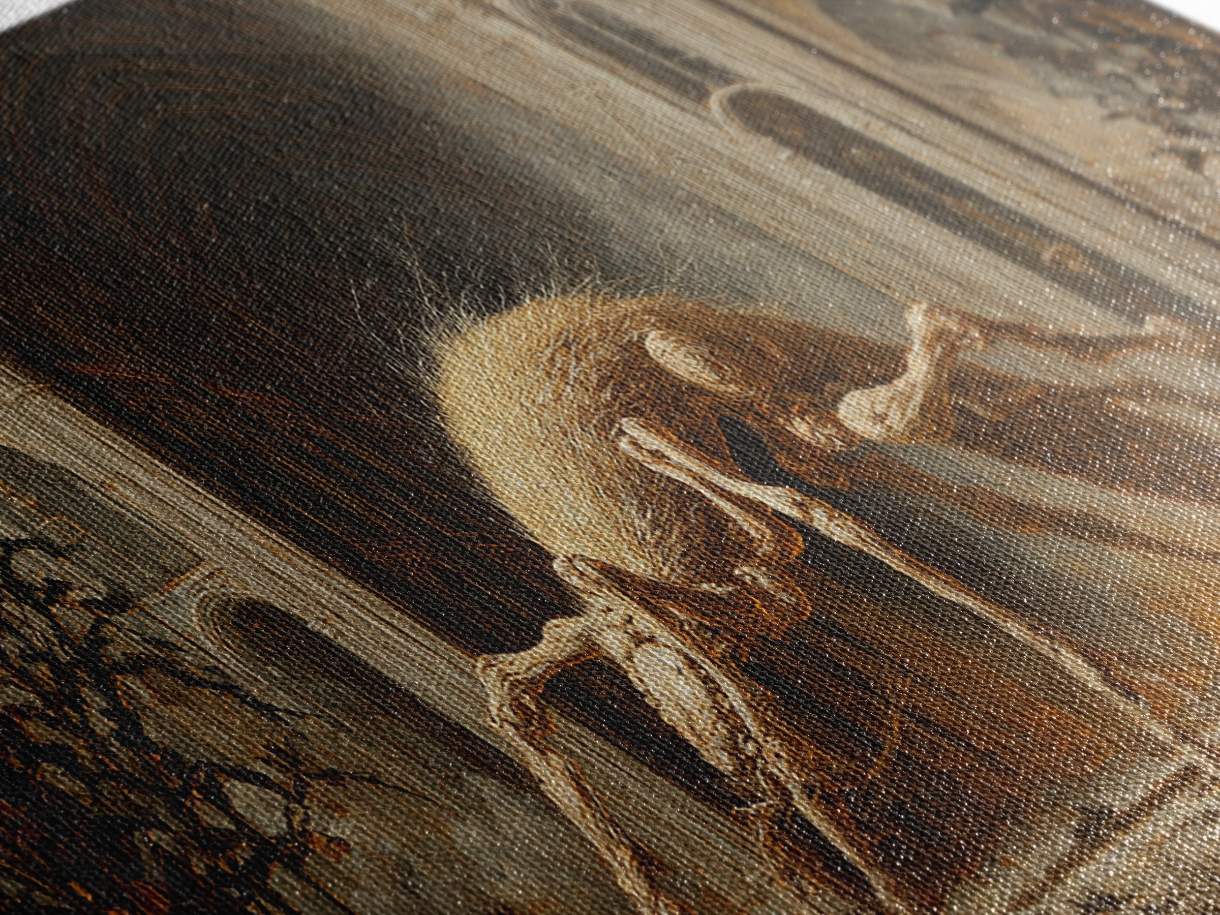 The Cornfield Crawler, Wide Panoramic Art, Spooky Home Decor, Canvas Print, Halloween Wall Decor, Gothic Home Decor, Spooky Wall Decor