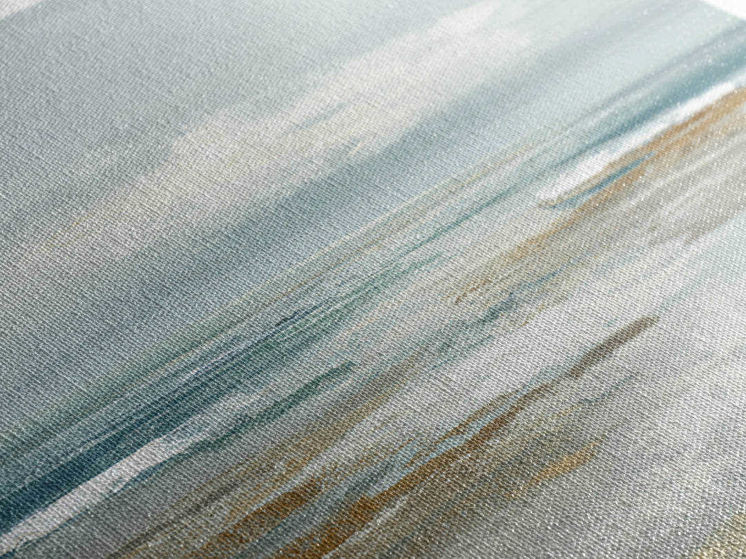 Quiet Coastal Dunes Canvas Print, Dental Office Art, Dental, Office Decor, Oil Painting, Calm, Tooth Art, Dentistry Art, DOA-1x1-22