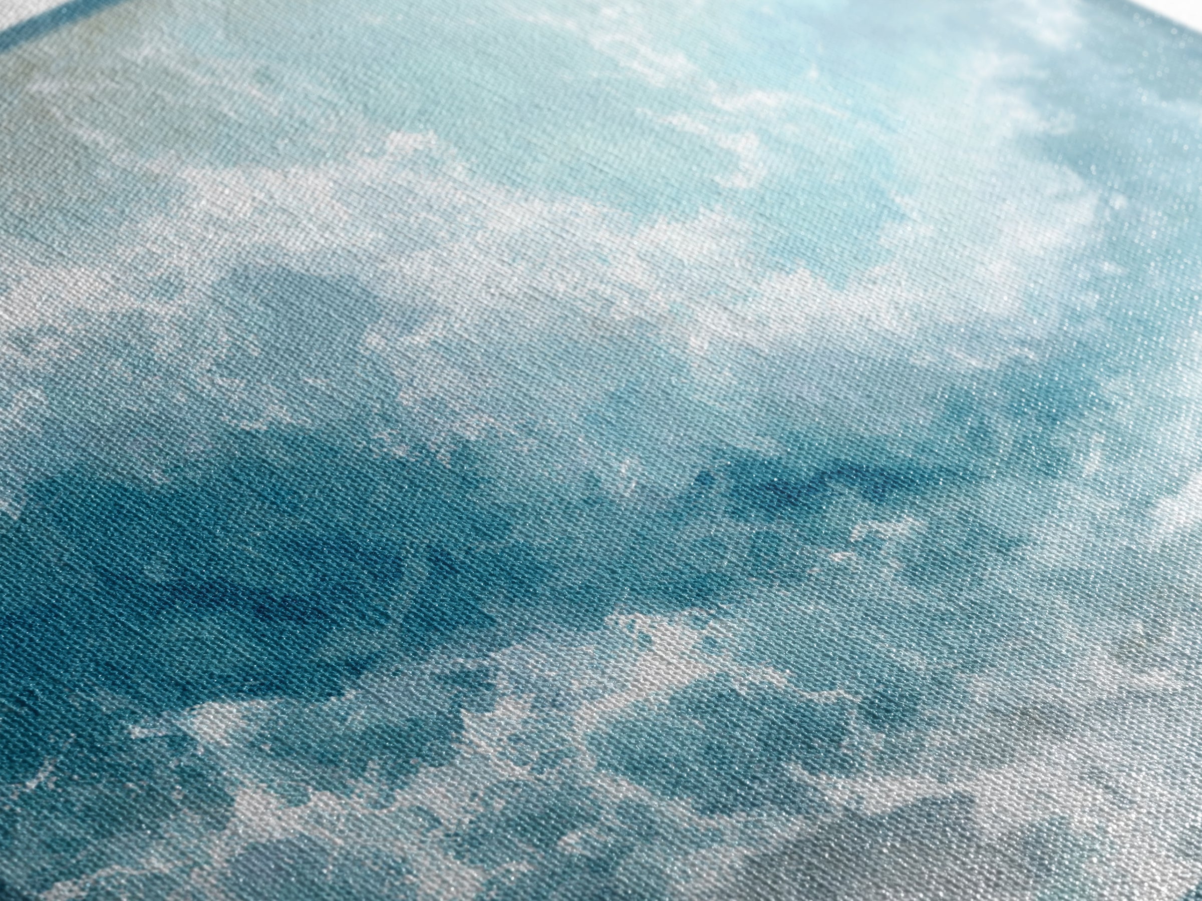 Calming Abstract Ocean Waves Canvas Print, Dental Office Art, Printable Digital, Office Decor, Fine Art, Calm, Neutral Decor, DOA-1x1-49