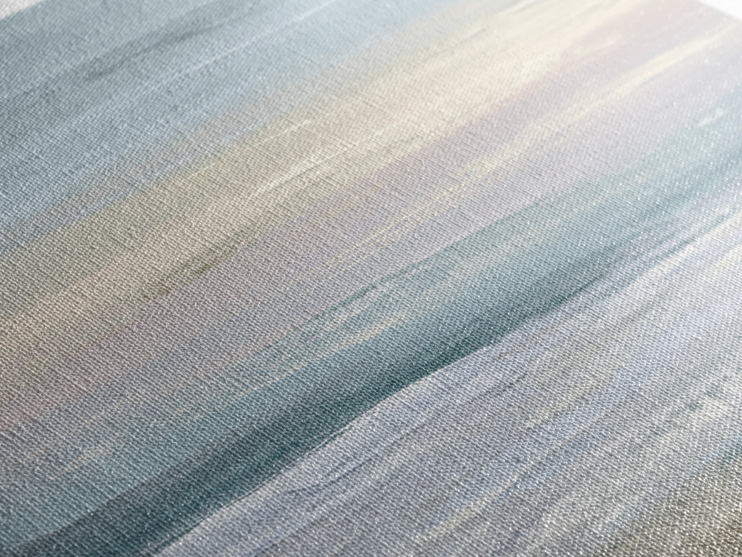 Soft Gradient Sunrise Canvas Print, Dental Office Art, Office Decor, Fine Art, Calm, Art Print, Room Decor, Textured Painting, DOA-1x1-92