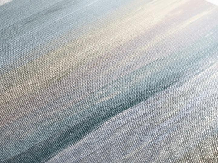 Soft Gradient Sunrise Canvas Print, Dental Office Art, Office Decor, Fine Art, Calm, Art Print, Room Decor, Textured Painting, DOA-1x1-92