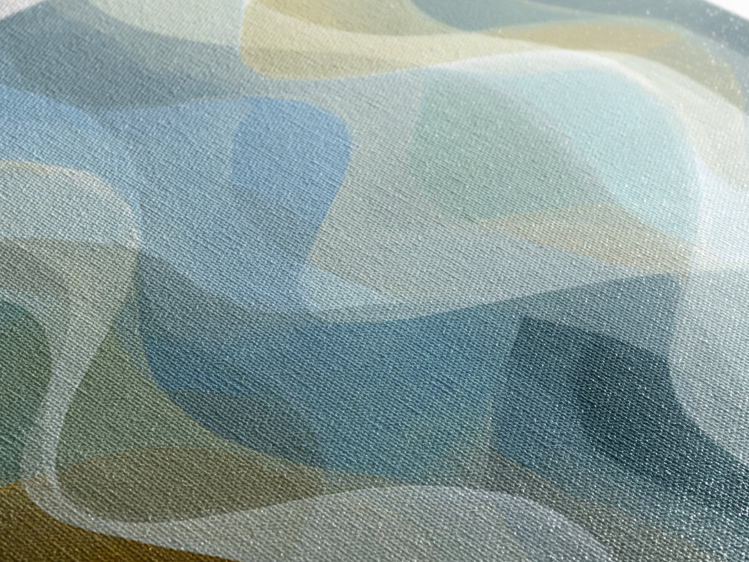 Minimal Smile Curve Abstract Canvas Print, Dental Office Art, Office Decor, Fine Art, Calm, Art Print, Room Decor, DOA-1x3-17