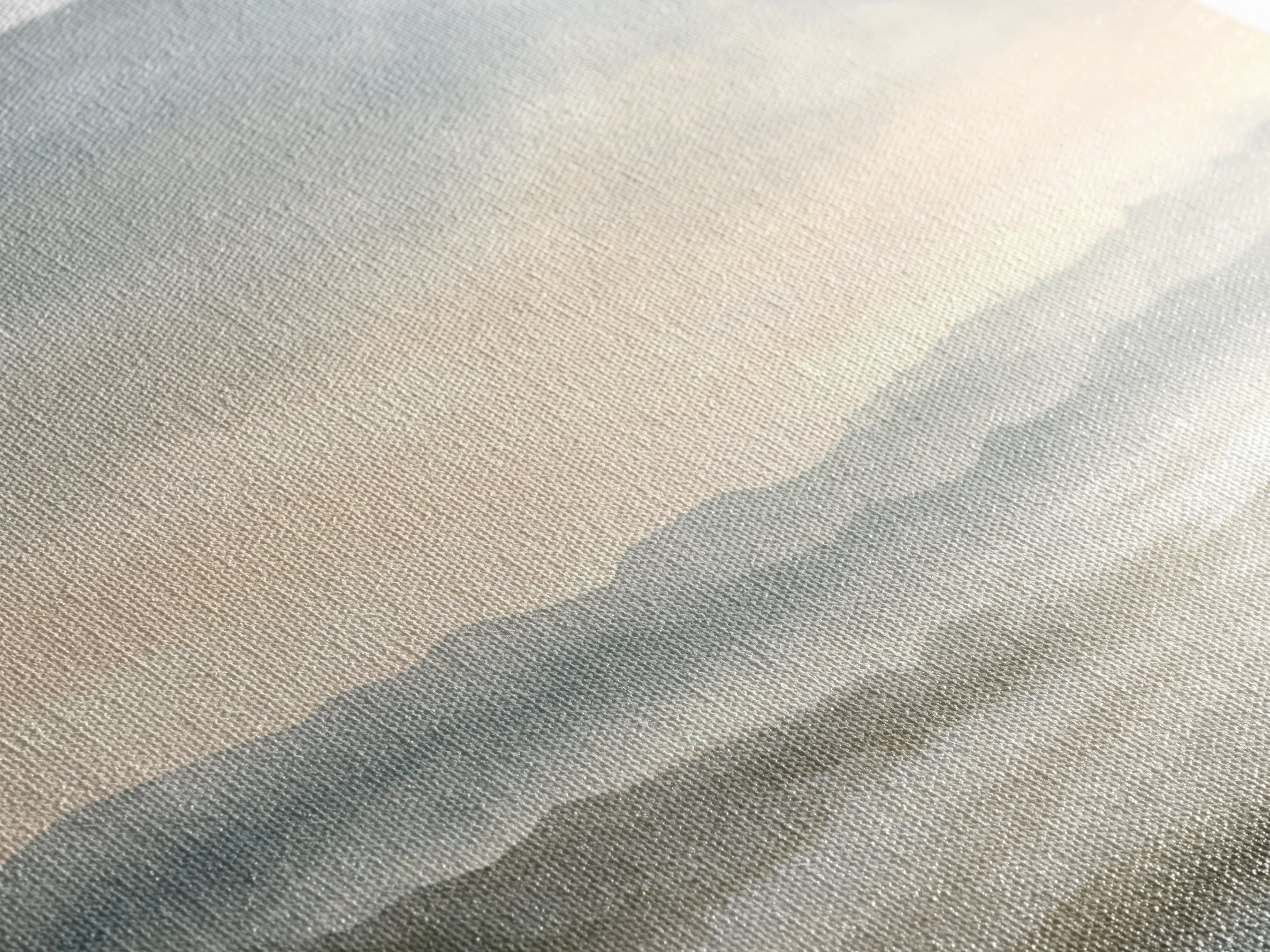 Soft Gradient Sunrise Framed Canvas Print, Dental Office Art, Contemporary Art, Office Decor, Fine Art, Calm, Dental Wall Art, DOA-2x1-40