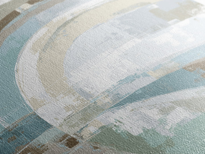 Minimal Smile Curve Abstract Canvas Print, Dental Office Art, Luxury Decor, Office Decor, Abstract Art, Calm, Office Wall Art, DOA-2x1-49