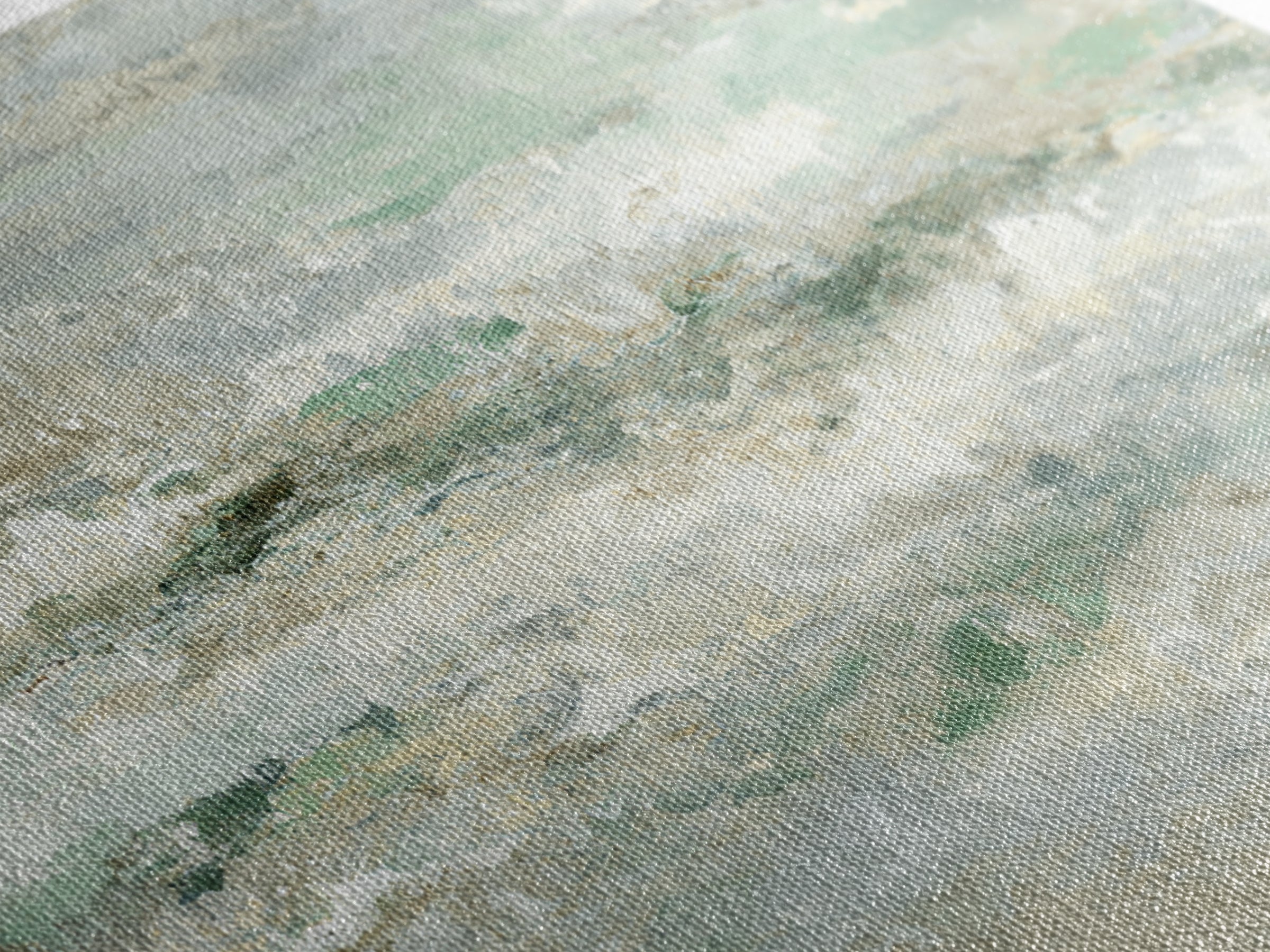 Clean Marble Texture Framed Canvas Print, Dental Office Art, Dental Wall Art, Office Decor, Oil Painting, Calm, DOA-2x1-92