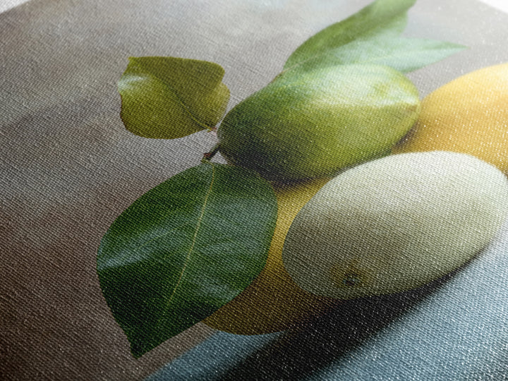 Fresh Citrus and Mint Still Life Canvas Print, Dental Office Art, Dental, Office Decor, Calm, Tooth Art, Dentistry Art, DOA-2x3-15