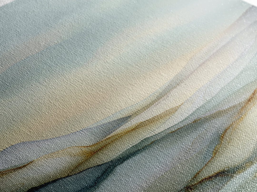 Soft Gradient Sunrise Framed Canvas Print, Dental Office Art, Textured Painting, Office Decor, Calm, Room Decor Aesthetic, DOA-2x3-28
