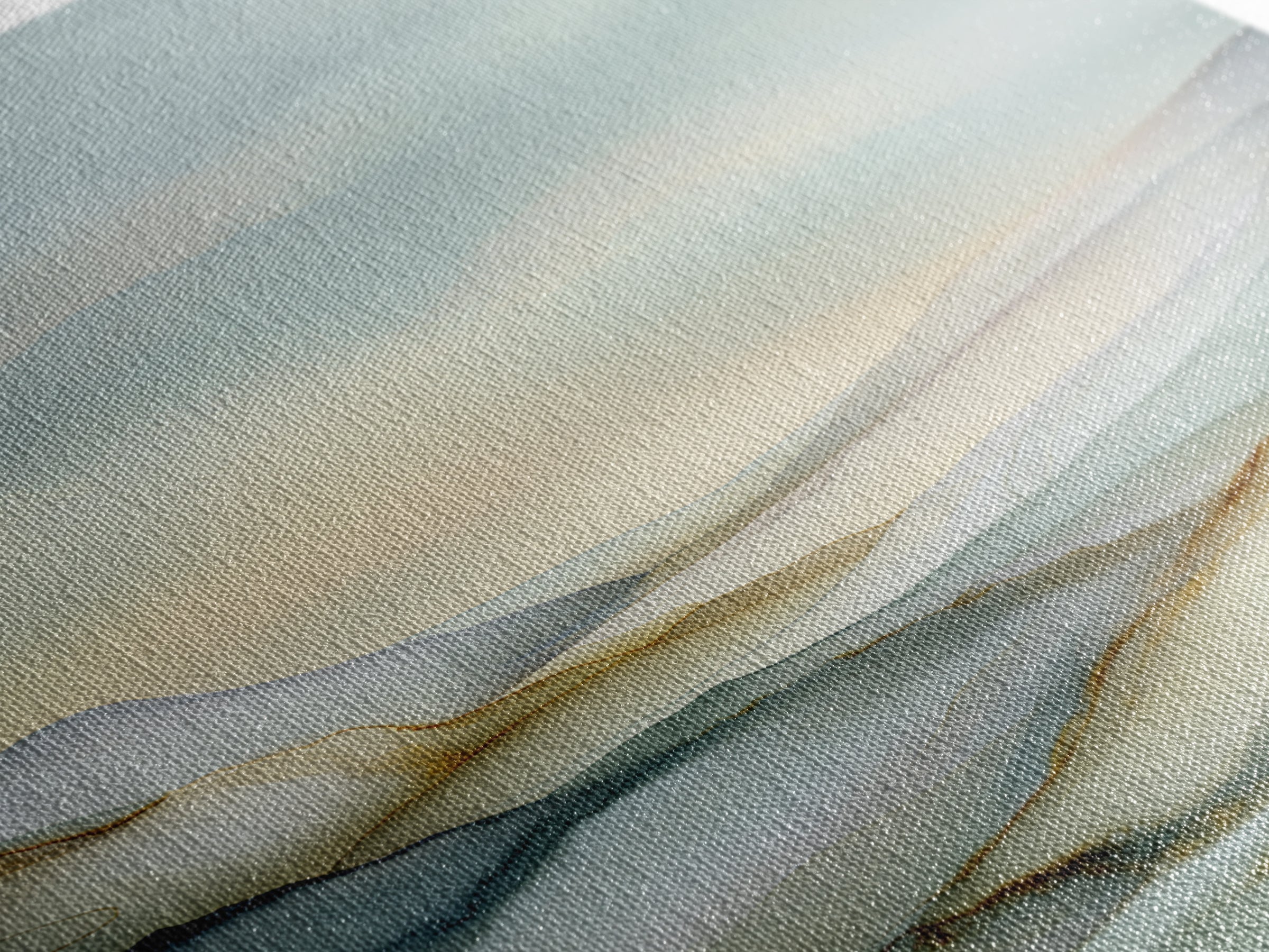 Soft Gradient Sunrise Framed Canvas Print, Dental Office Art, Textured Painting, Office Decor, Calm, Room Decor Aesthetic, DOA-2x3-28