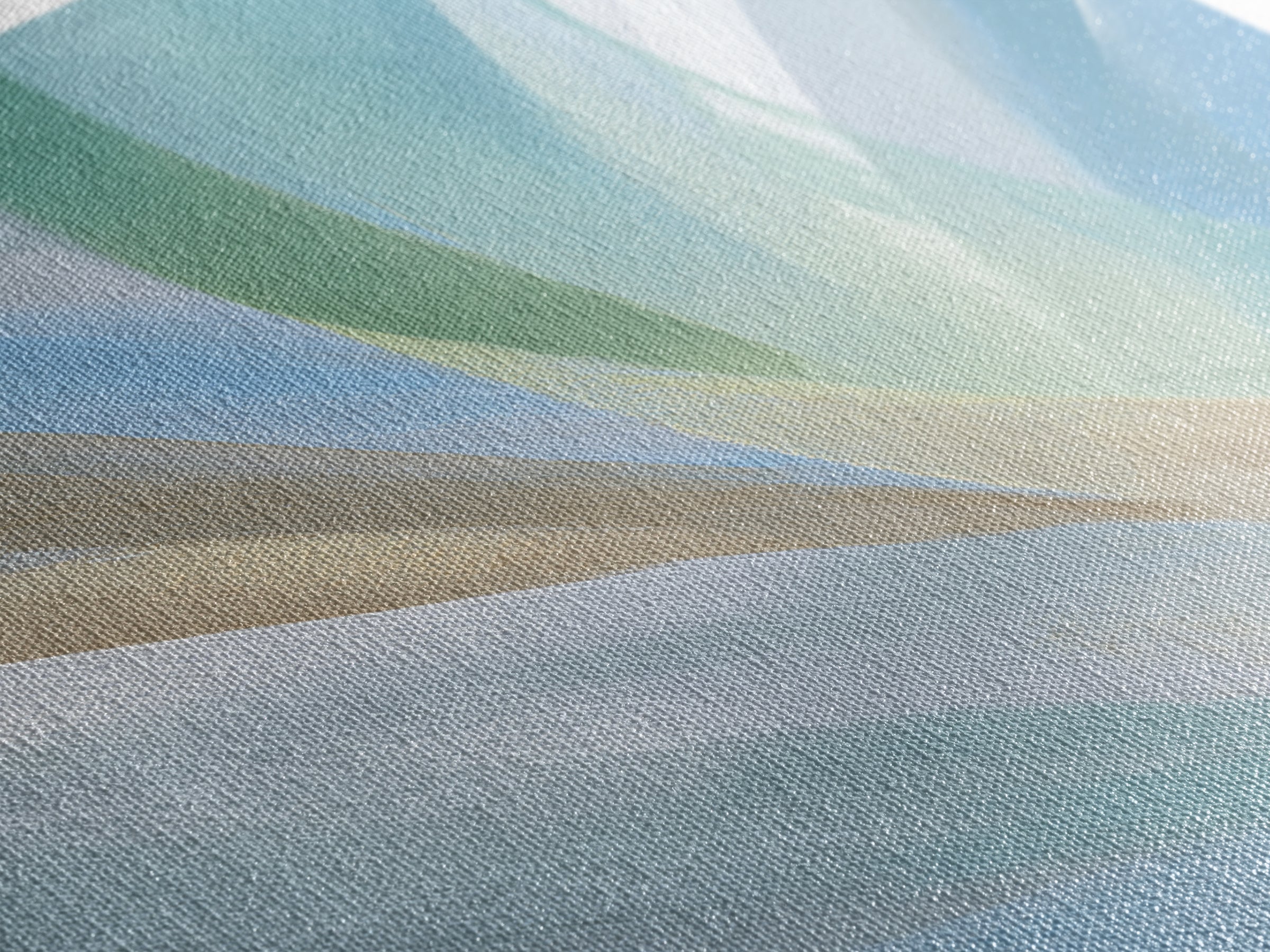 Simple Rainbow Pastel Shapes for Children Canvas Print, Dental Office Art, Gallery Decor, Office Decor, Abstract Art, Calm, DOA-2x3-29