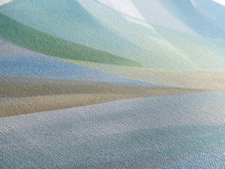 Simple Rainbow Pastel Shapes for Children Canvas Print, Dental Office Art, Gallery Decor, Office Decor, Abstract Art, Calm, DOA-2x3-29