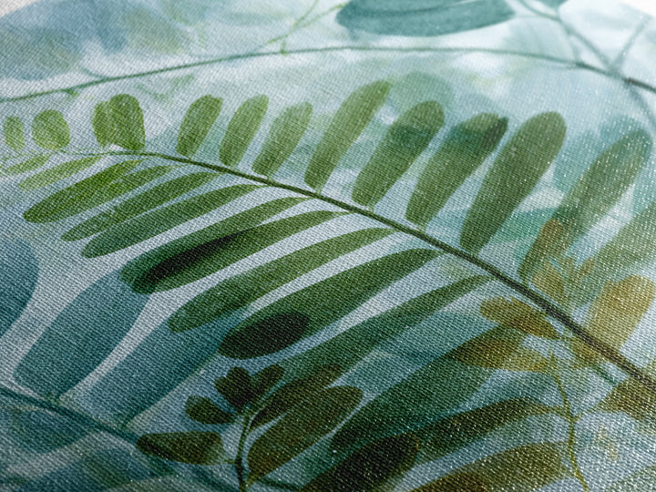Botanical Fern Study Framed Canvas Print, Dental Office Art, Medical Decor, Office Decor, Fine Art, Calm, Home Decor, DOA-2x3-51