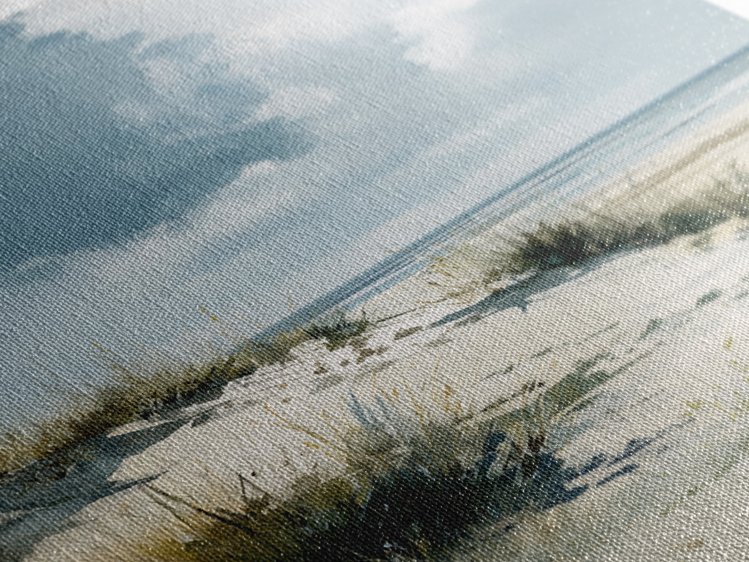 Quiet Coastal Dunes Framed Canvas Print, Dental Office Art, Dentist Art, Office Decor, Fine Art, Calm, Luxury Decor, Art Print, DOA-2x3-6