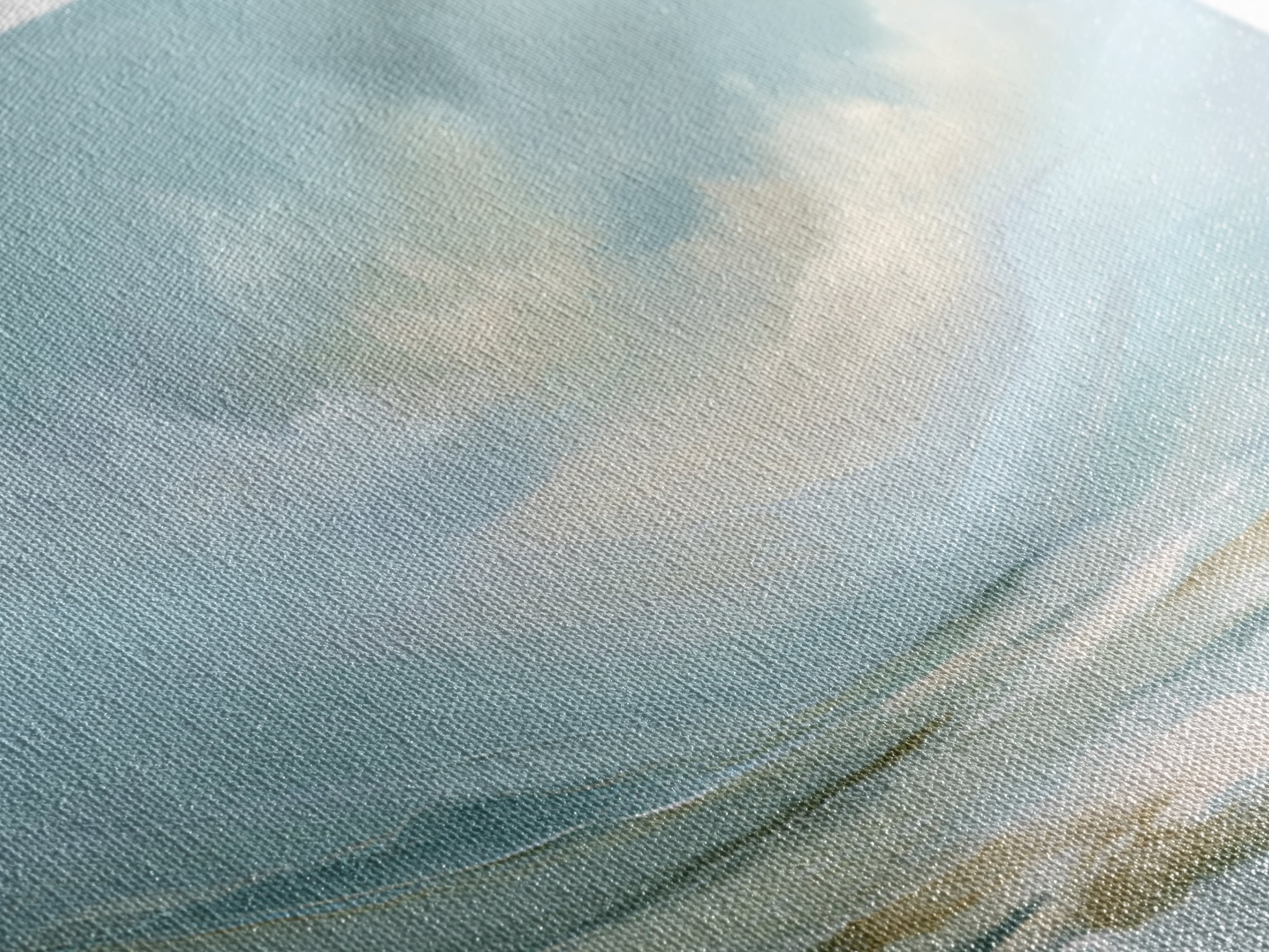 Calming Abstract Ocean Waves Framed Canvas Print, Dental Office Art, Office Decor, Calm, Medical Art, Medical Office Decor, DOA-3x1-17