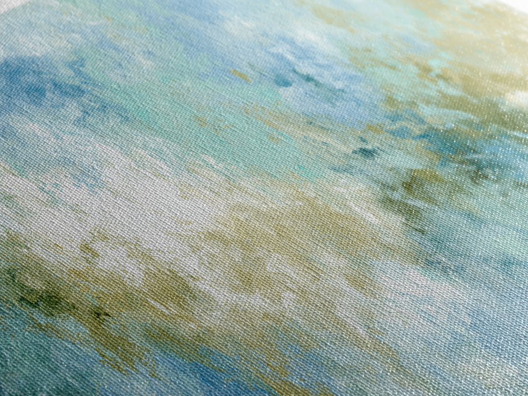 Abstract Water Ripple Pattern Canvas Print, Dental Office Art, Poster, Office Decor, Calm, Dental Art, Digital Artwork, DOA-3x1-29