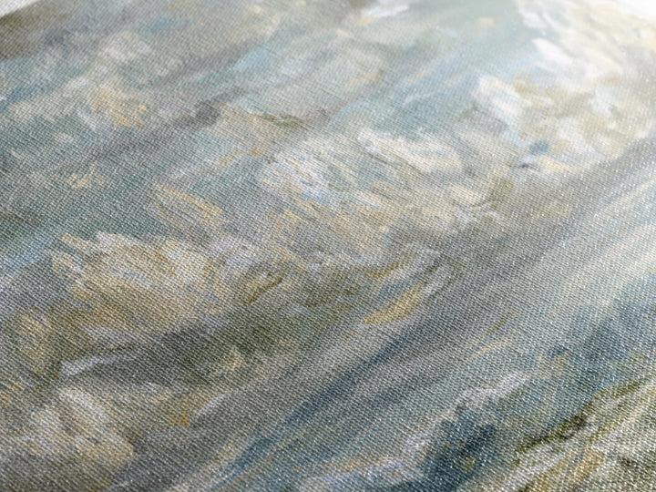 Peaceful Clouds over Open Meadow Canvas Print, Dental Office Art, Office Wall Art, Office Decor, Fine Art, Calm, Medical Decor, DOA-3x1-49