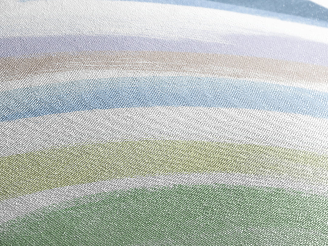 Simple Rainbow Pastel Shapes for Children Canvas Print, Dental Office Art, Room Decor Aesthetic, Office Decor, Fine Art, Calm, DOA-3x2-49