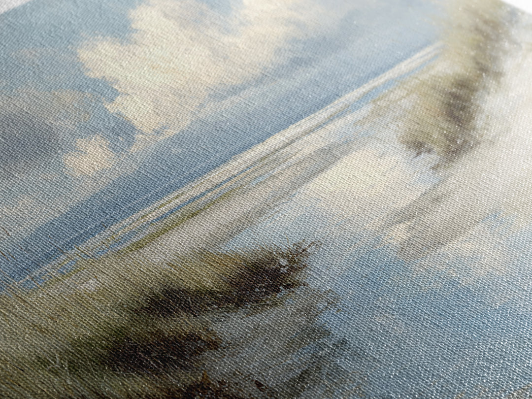 Quiet Coastal Dunes Framed Canvas Print, Dental Office Art, Office Decor, Oil Painting, Calm, Medical Art, Medical Office Decor, DOA-3x2-50