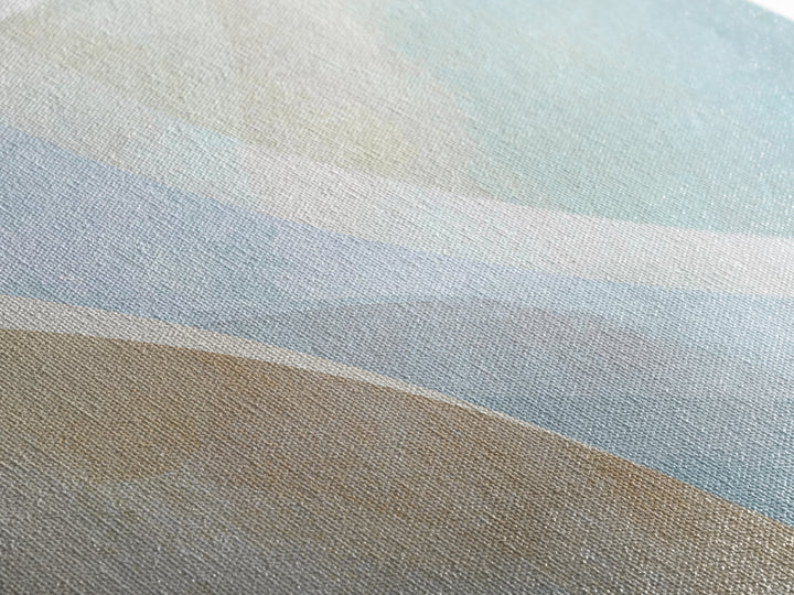 Minimal Smile Curve Abstract Canvas Print, Dental Office Art, Office Decor, Abstract Art, Calm, Medical Office Decor, DOA-3x2-57