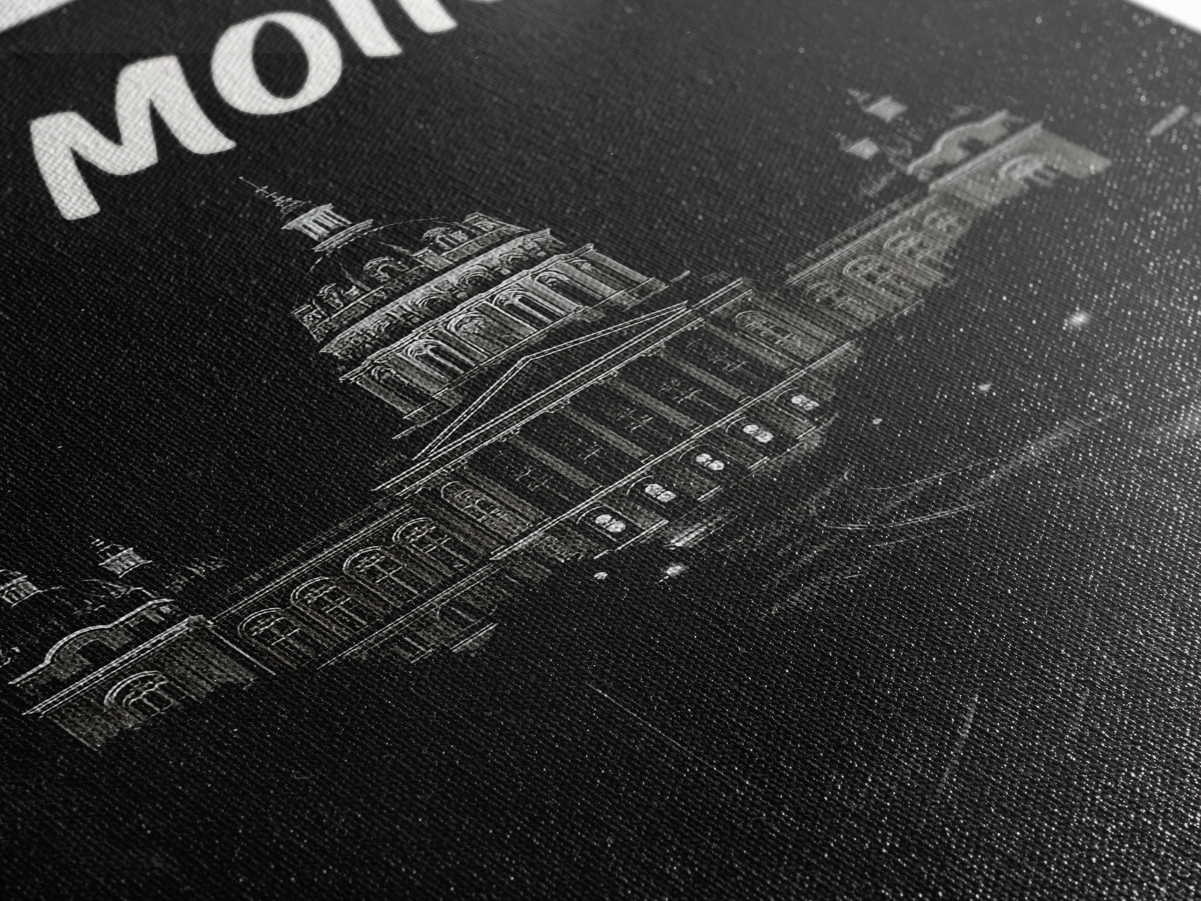 Des Moines Travel Poster, Canvas Print, Black And White Travel Art, Des Moines Wall Art, Travel Art Print, Gift For Travelers, Design 2