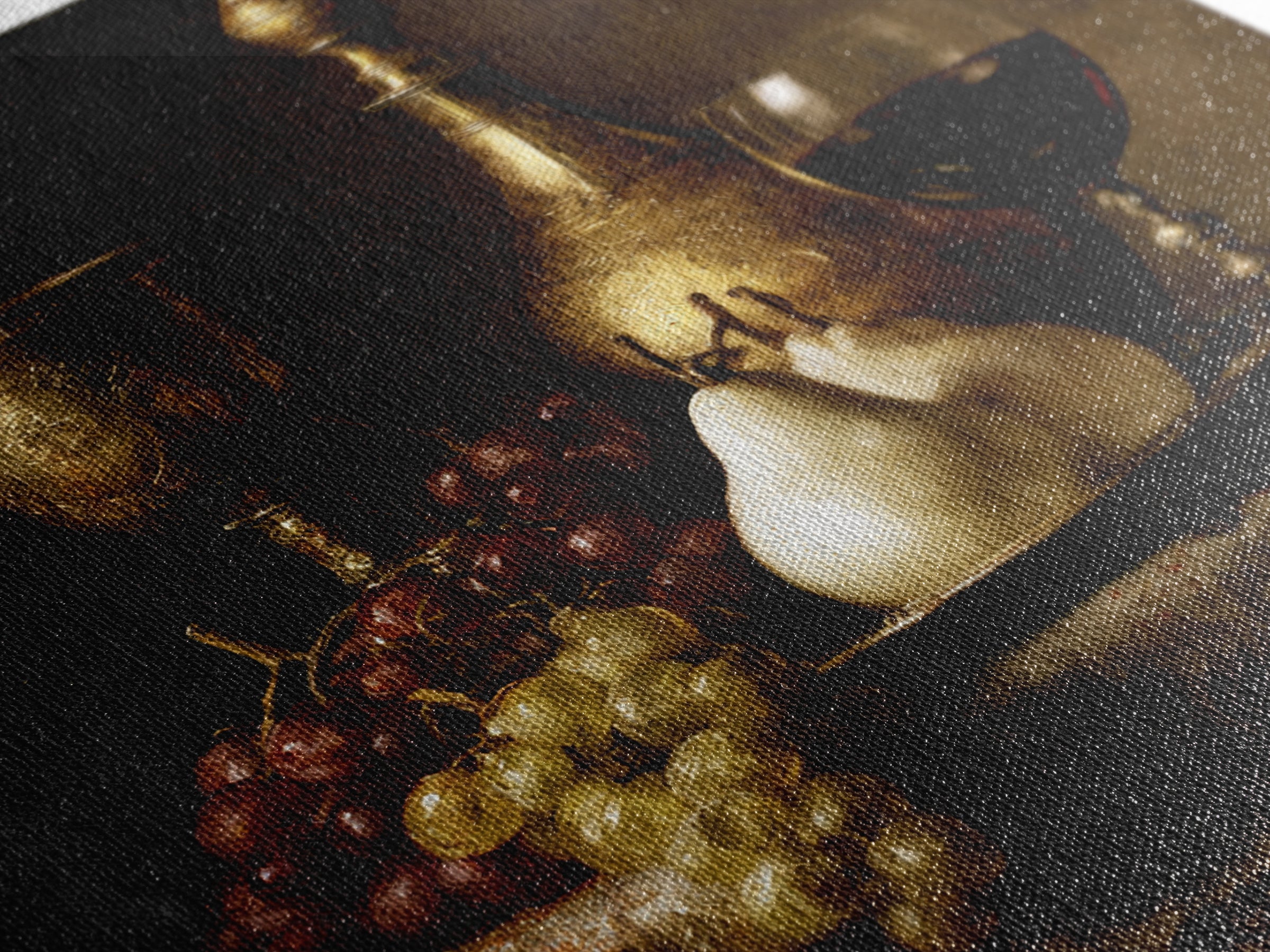 Classical Fruit Still Life Canvas Print, Dining Room Art, Kitchen Prints, Dining Room Decor, Fine Art, Dining, Art Print, DRA-1x1-25