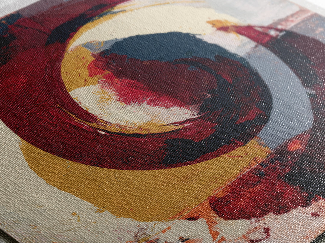 Abstract Red Wine Swirl Framed Canvas Print, Dining Room Art, Modern Wall Art, Dining Room Decor, Dining, Gallery Decor, DRA-1x1-66