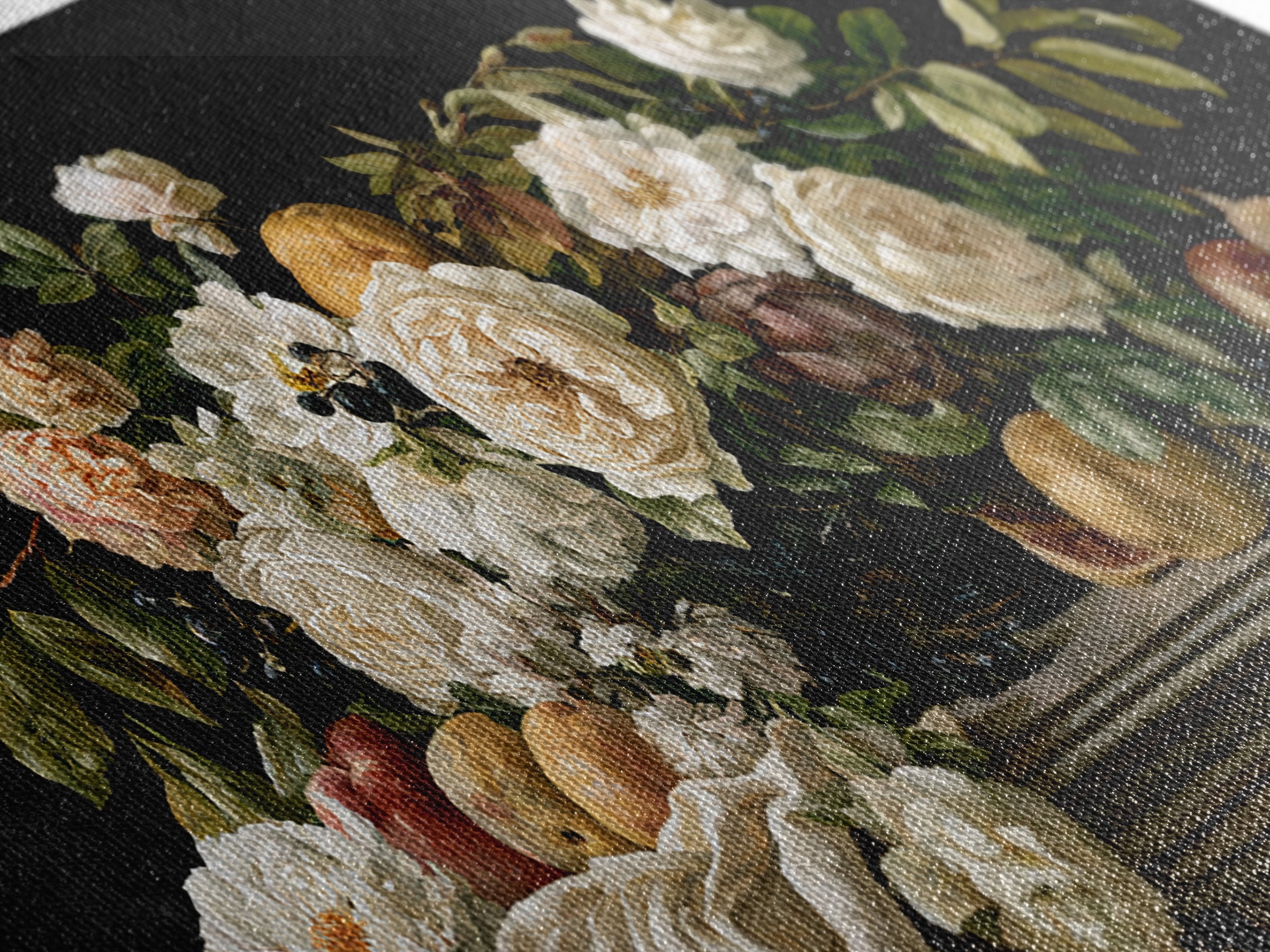 Classic Dutch Feast Arrangement Canvas Print, Dining Room Art, Printable Art, Dining Room Decor, Dining, Coastal Wall Art, DRA-2x1-63