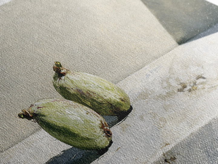 Figs on Marble Framed Canvas Print, Dining Room Art, Print, Dining Room Decor, Dining, Living Room Decor, Abstract Wall Art, DRA-2x1-91