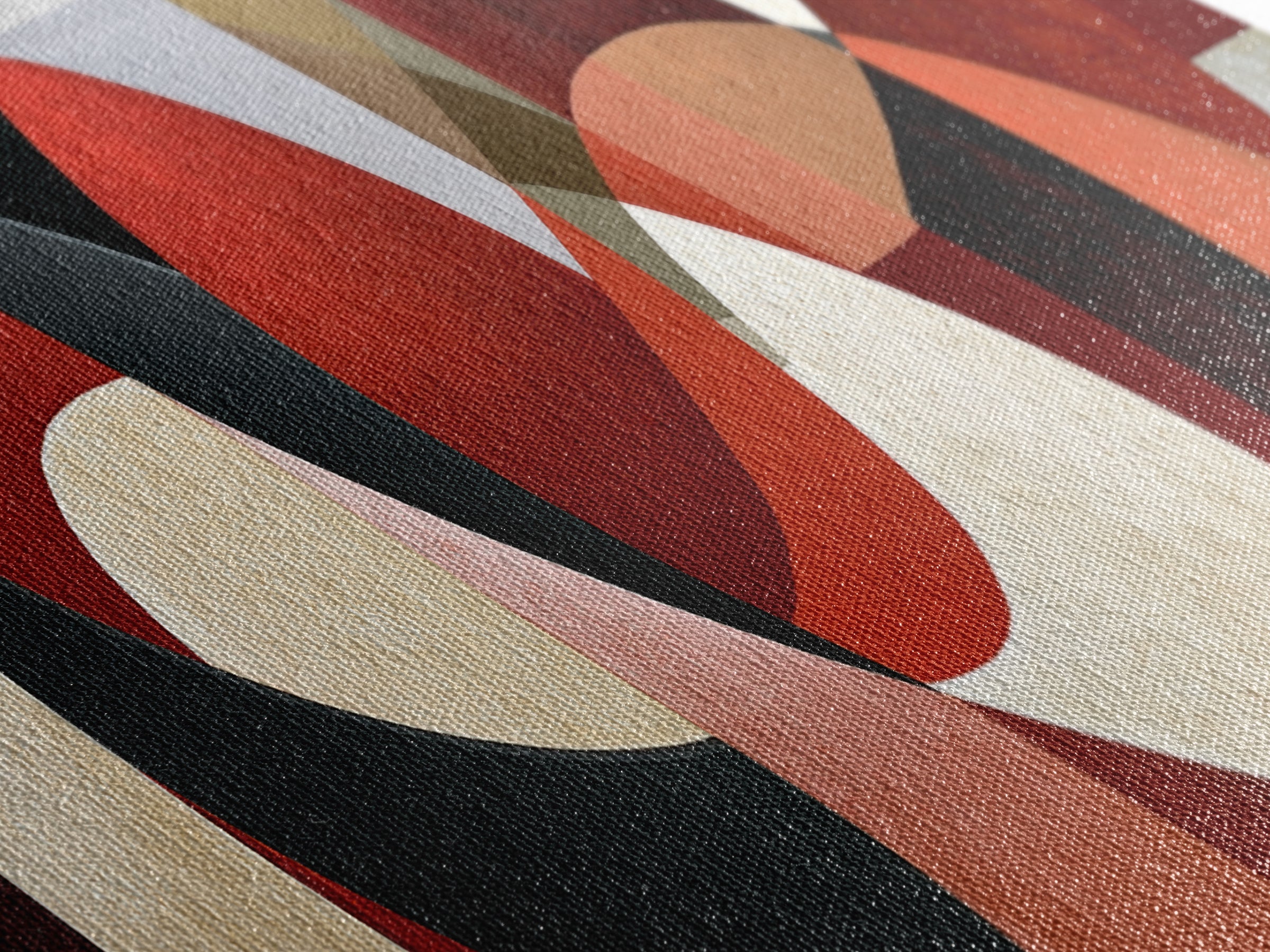Abstract Red Wine Swirl Canvas Print, Dining Room Art, Fall Decor, Dining Room Decor, Dining, Kitchen Art, Living Room Decor, DRA-3x1-34