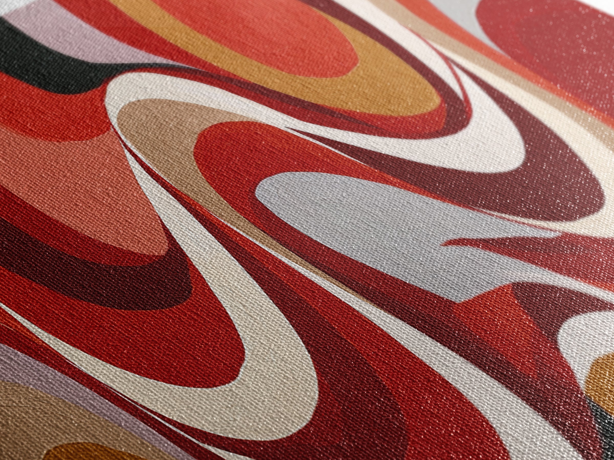 Abstract Red Wine Swirl Framed Canvas Print, Dining Room Art, Canvas Art, Dining Room Decor, Fine Art, Dining, Bedroom Wall Art, DRA-3x1-82