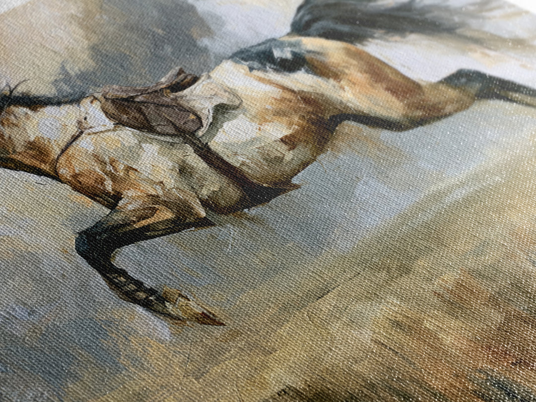 Show Jumping Horse Mid Leap Canvas Print, Equestrian Art, Wall Art, Living Room Decor, Fine Art, Equestrian, Boho Wall Art, EQU-3x2-83