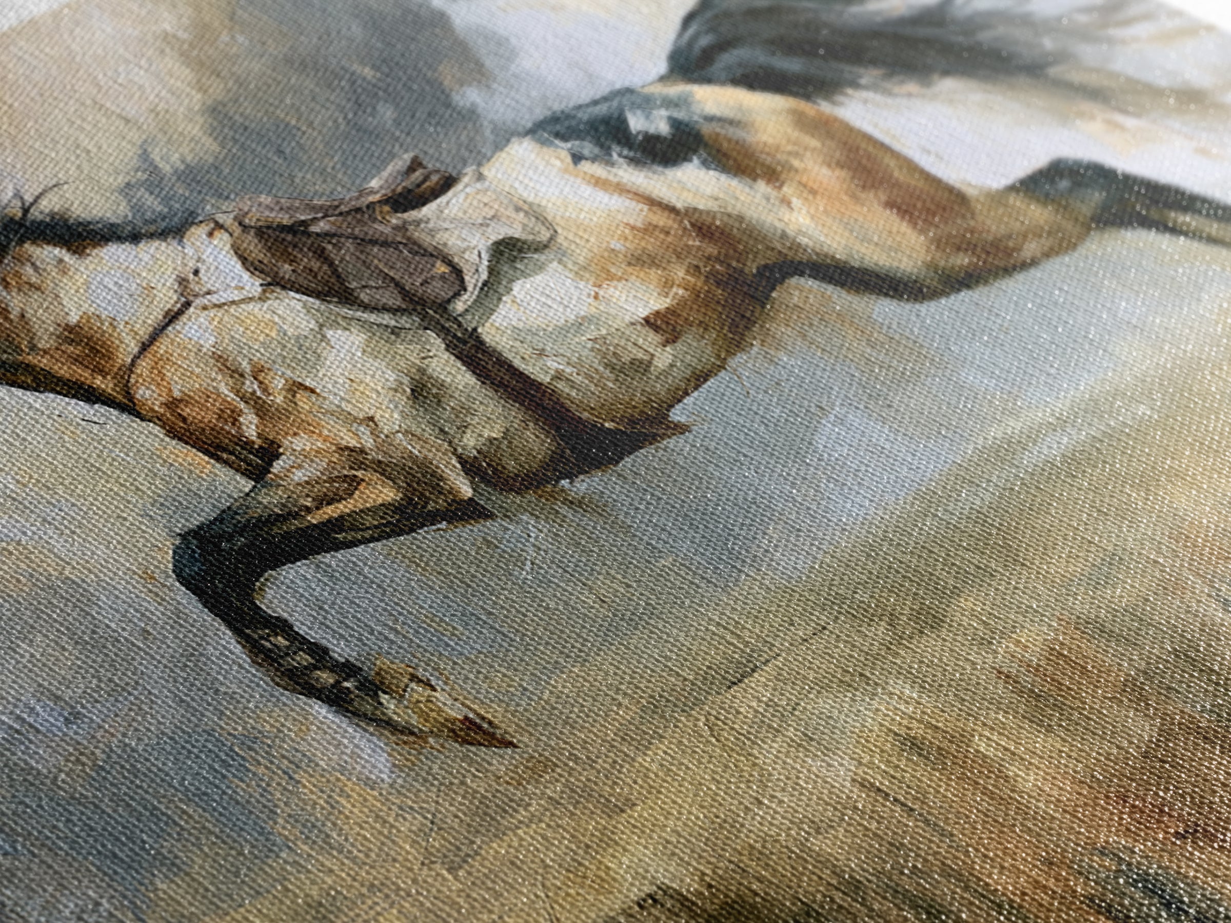 Show Jumping Horse Mid Leap Canvas Print, Equestrian Art, Wall Art, Living Room Decor, Fine Art, Equestrian, Boho Wall Art, EQU-3x2-83