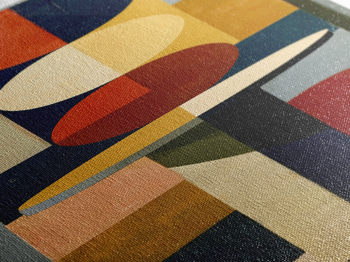 Lonely Caf Table Canvas Print, Expressionist Art, Downloadable Prints, Living Room Decor, Fine Art, Expression, EXP-1x3-89