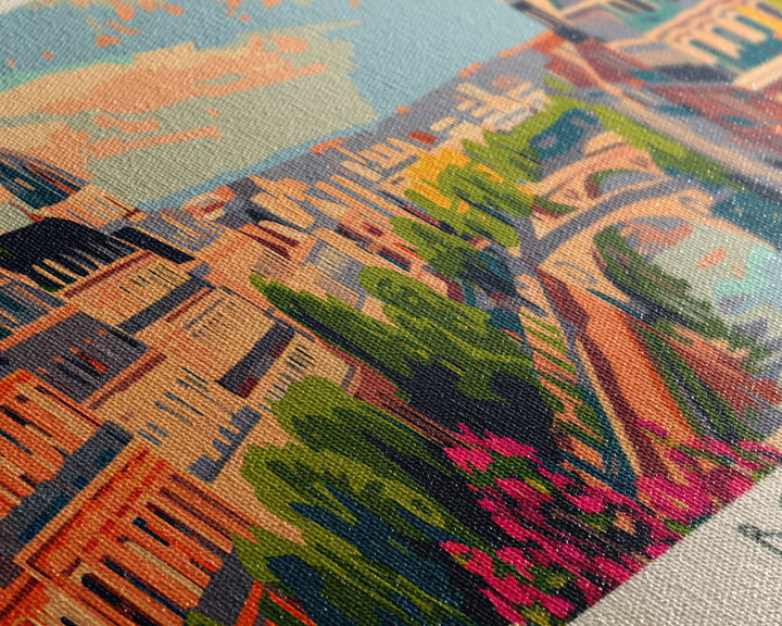 Borås Sweden Travel Art, City Art, Framed Canvas Print or Metal Wall Art, Europe Travel Poster, Panoramic Wall Art, Extra Wide Wall Art