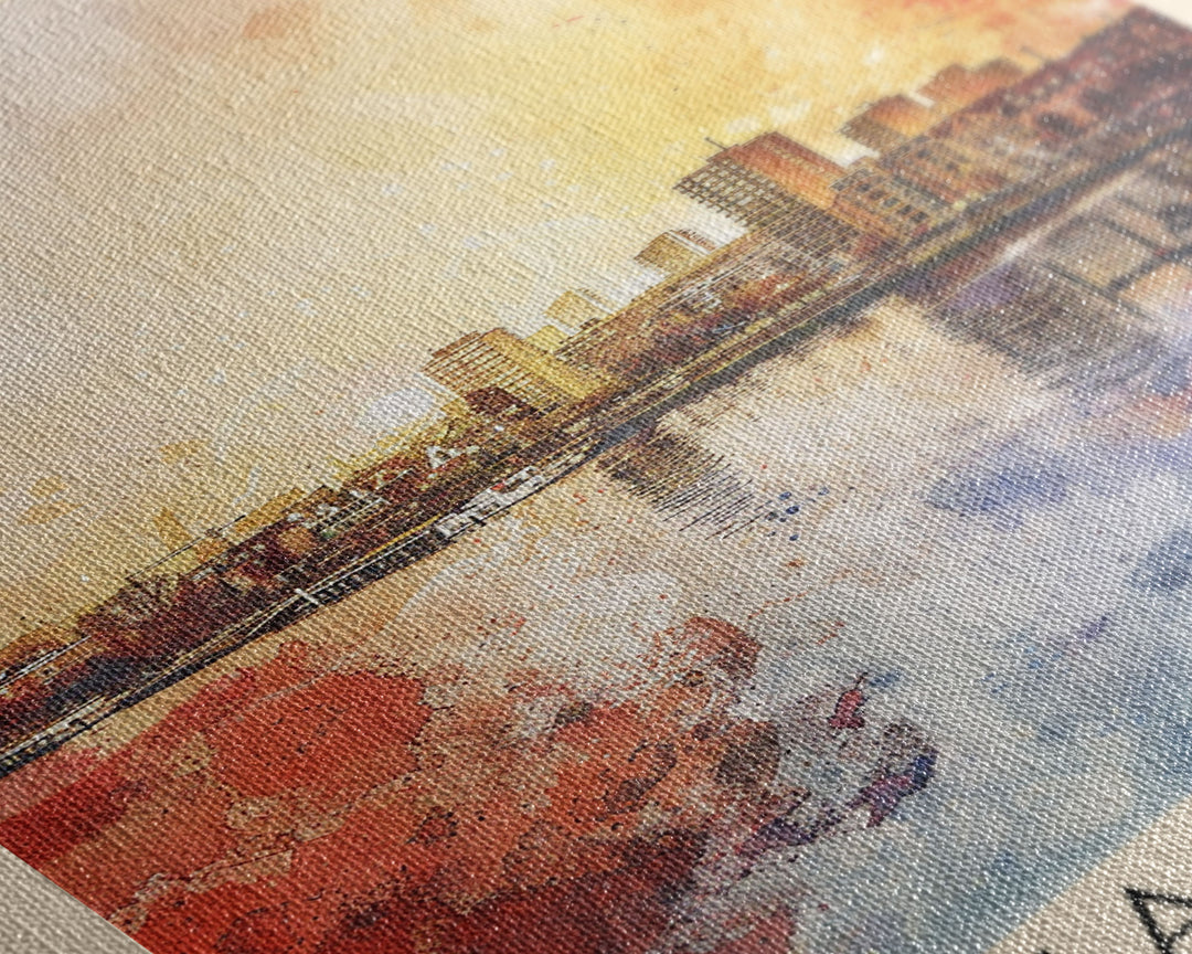 Hasselt Belgium Urban Cityscape Art, Framed Canvas Wall Art, Living Room Decor, Modern Home Decor, City Poster Art Print, Travel Poster Art