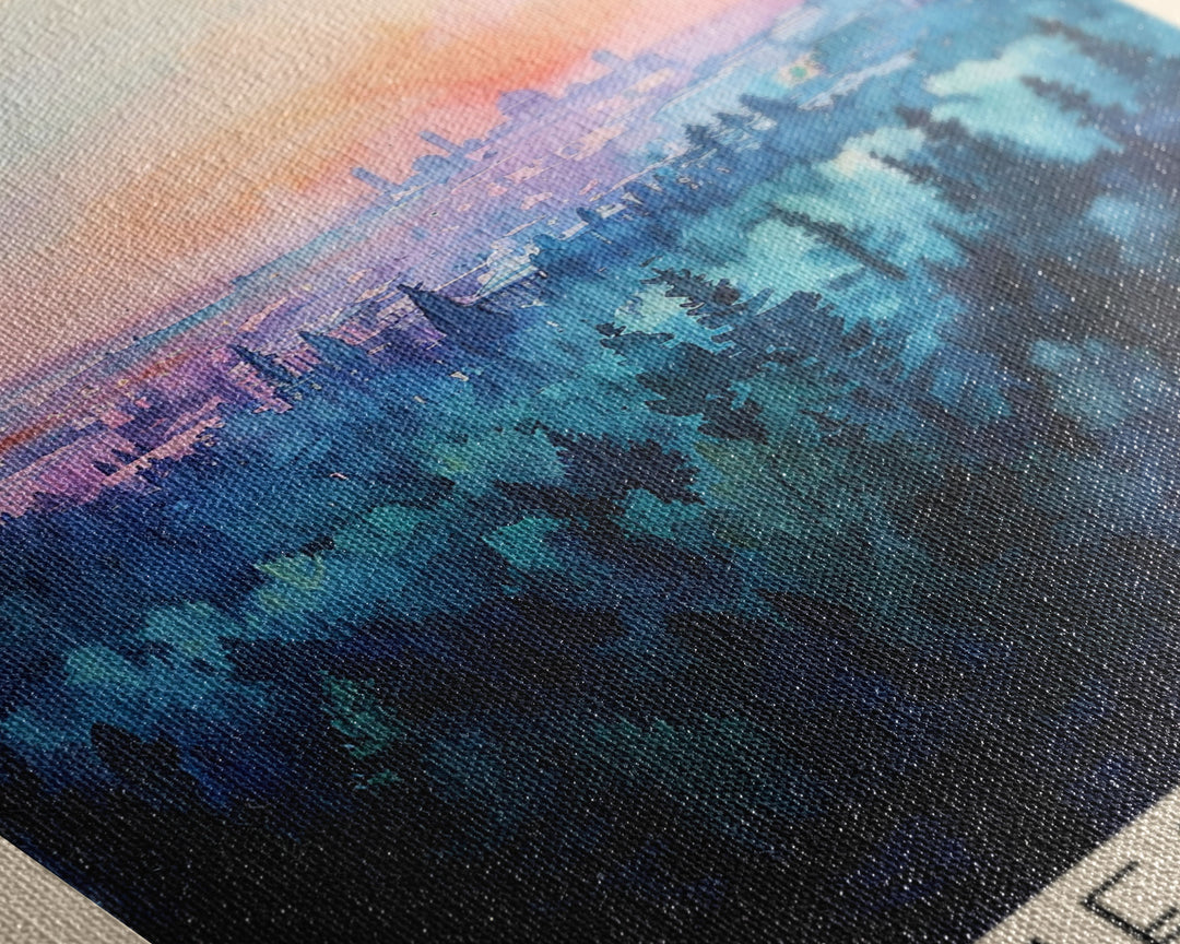 Helsinki Finland Skyline Art Print, Framed Canvas Wall Art, Living Room Decor, Office Art, Cityscape Poster, Home Decor, Travel Poster Art