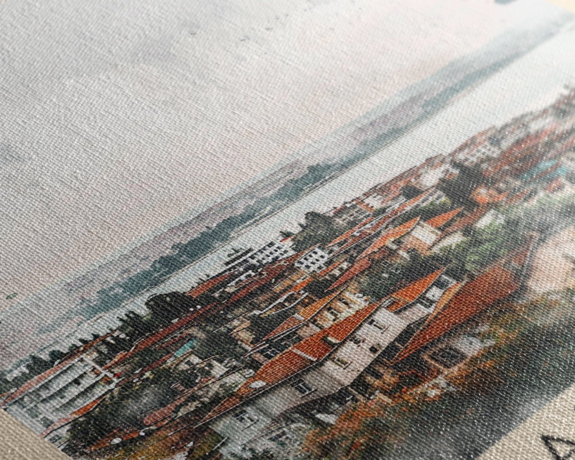 Kahramanmaras Turkey Historical View, Framed Canvas Print, Travel Poster, Cultural Wall Art, Bedroom Decor, Ancient Cityscape, Rich Home Decoration