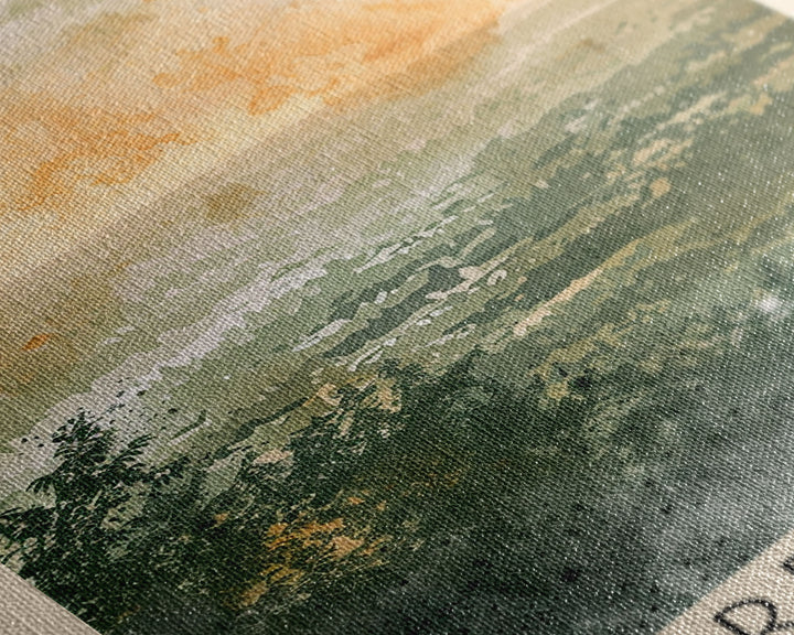 Orenburg Russia Travel Poster Framed Canvas Print, Watercolor Painting, Urban Wall Art, Home Decor, Russian Architecture, Contemporary Art