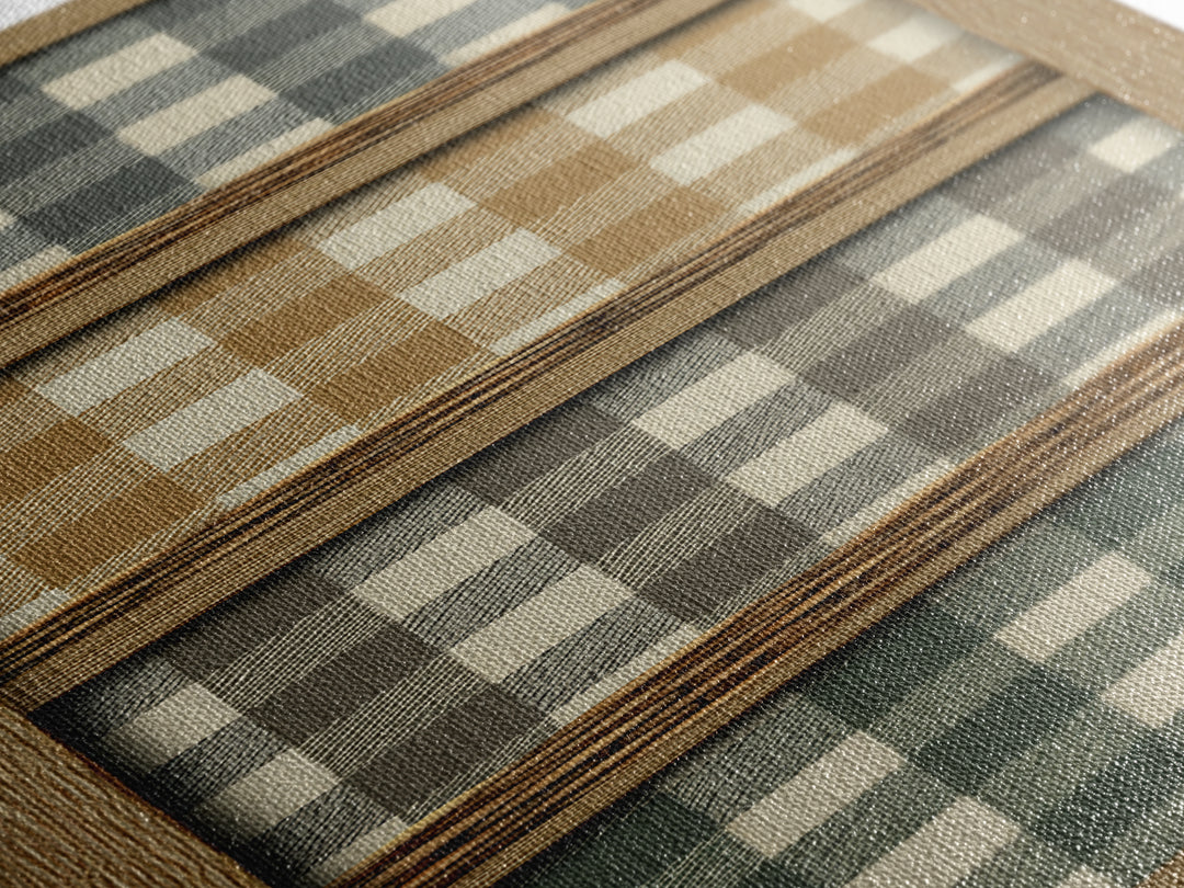 Apple Basket with Gingham Cloth Canvas Print, Farmhouse Art, Gallery Wall, Farmhouse Decor, Fine Art, Harvest, Art Print, FAR-1x3-95