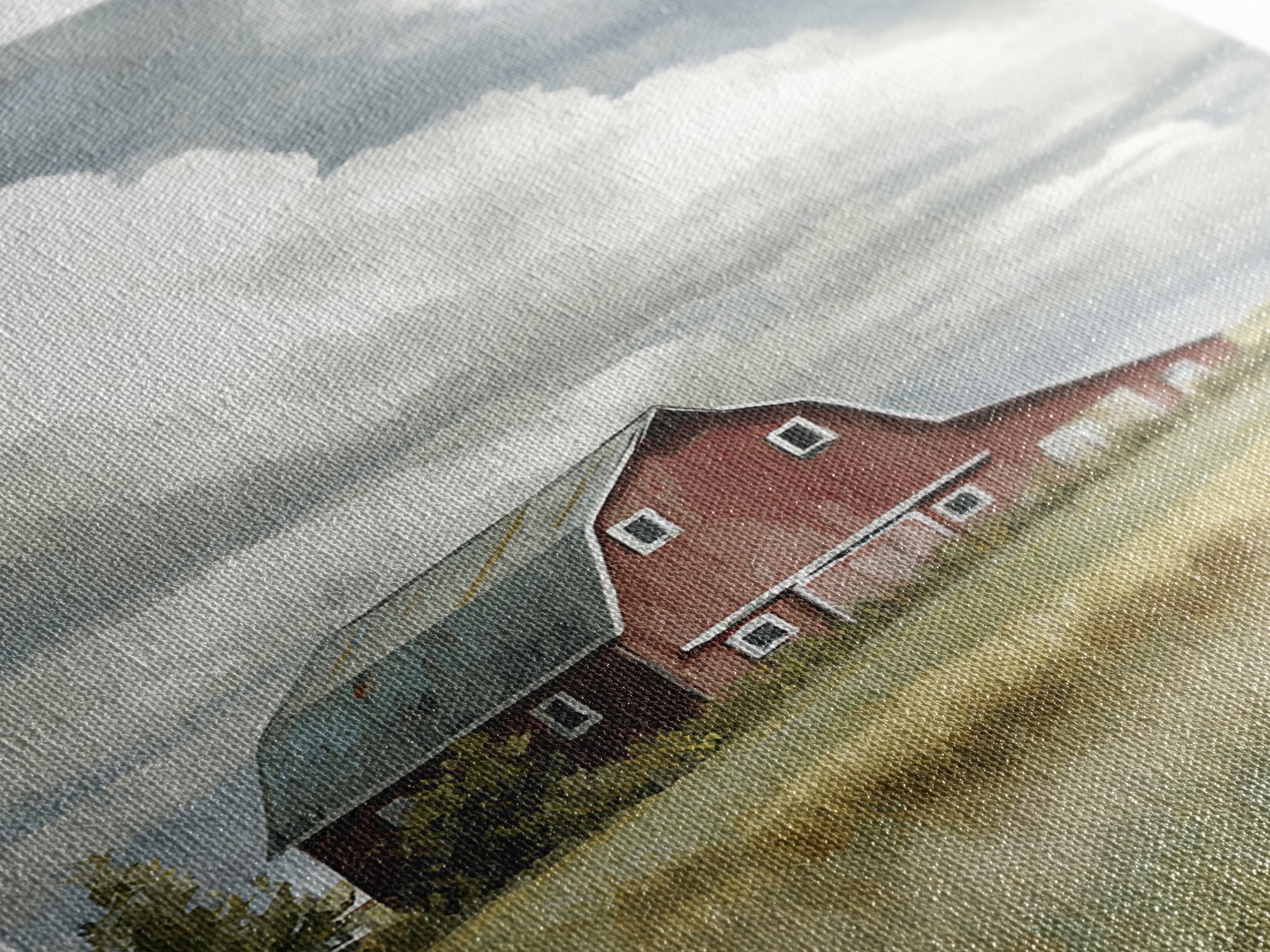 Cornfield under a Dramatic Summer Sky Canvas Print, Farmhouse Art, Minimalist Decor, Farmhouse Decor, Fine Art, Harvest, FAR-2x3-54