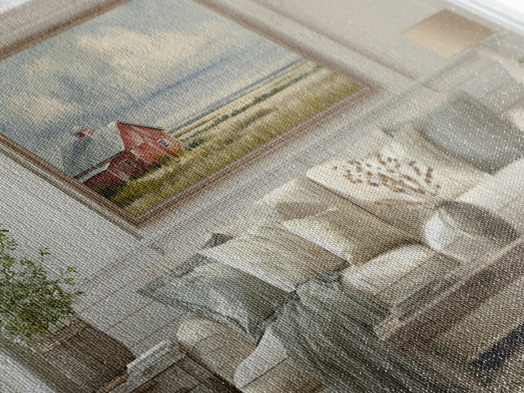 Cornfield under a Dramatic Summer Sky Canvas Print, Farmhouse Art, Farmhouse Wall Decor, Farmhouse Decor, Fine Art, Harvest, FAR-3x2-98