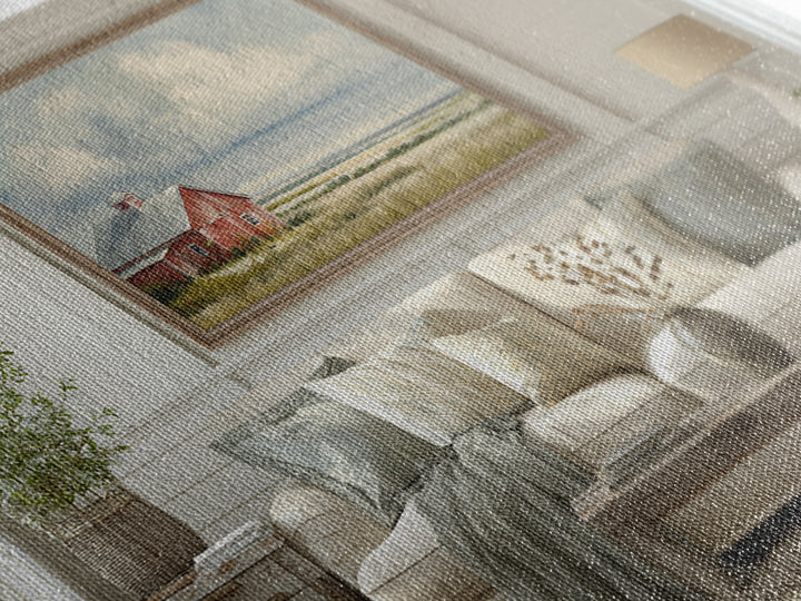 Cornfield under a Dramatic Summer Sky Canvas Print, Farmhouse Art, Farmhouse Wall Decor, Farmhouse Decor, Fine Art, Harvest, FAR-3x2-98
