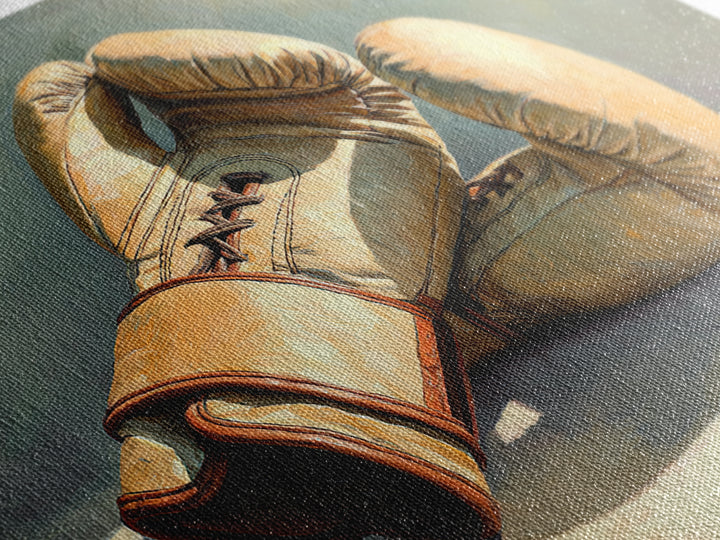 Boxing Gloves Still Life Canvas Print, Fitness Studio Art, Printable Art, Gym Decor, Fine Art, Motion, Home Gym Sign, FSA-3x2-57