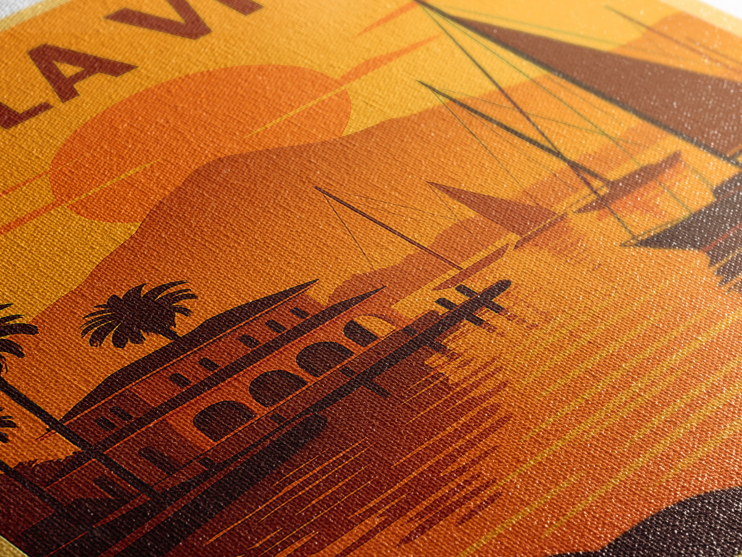 Chula Vista California Travel Poster, Canvas Print, Vintage Deco Wall Art, Chula Vista Art Print, Travel Poster Set, Travel Poster Art