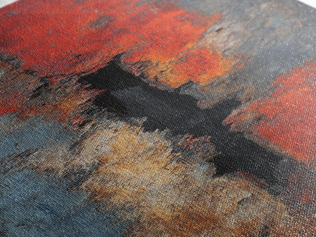 Steel and Rust Texture Abstract Panel Canvas Print, Garage Art, Fall Wall Art, Garage Decor, Fine Art, Motor, Sports Posters, GAR-1x3-11