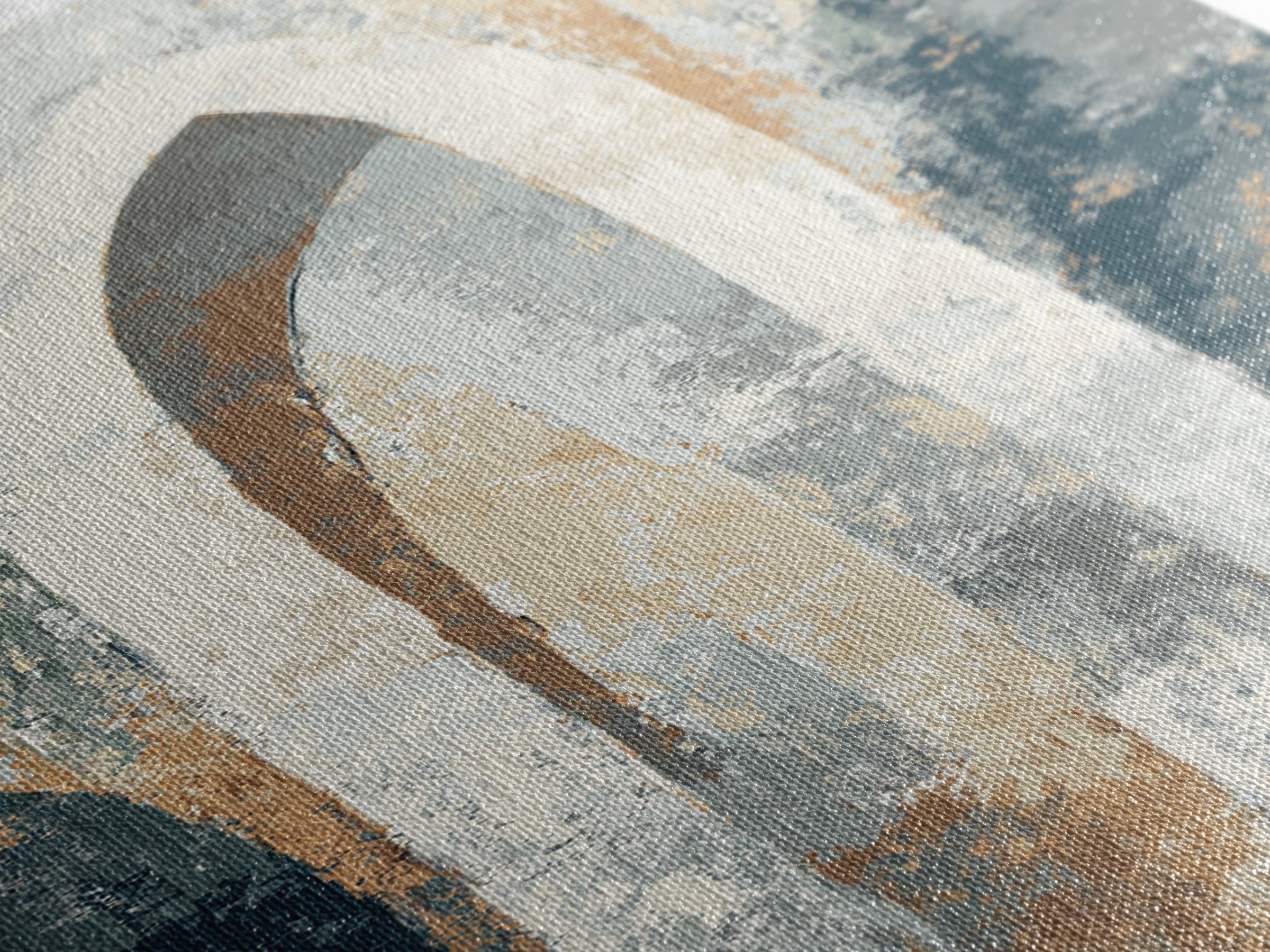 Warm Abstract Arches Canvas Print, Guest Bedroom Art, Home, Bedroom Decor, Guest, Bedroom Wall Art, Bedroom Wall Decor, GBA-1x3-39