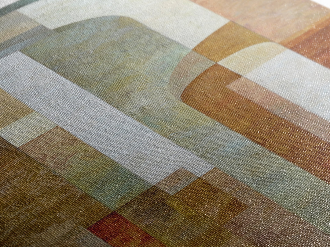 Warm Abstract Arches Canvas Print, Guest Bedroom Art, Living Room Wall Art, Bedroom Decor, Abstract Art, Guest, Gallery Decor, GBA-1x3-63
