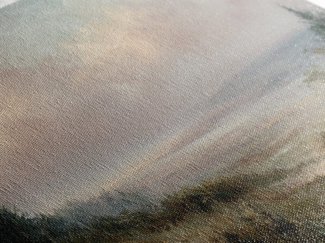 Romantic Cloudscape in Blush and Ivory Framed Canvas Print, Guest Bedroom Art, Bedroom Decor, Fine Art, Guest, Above Bed Decor, GBA-3x2-63